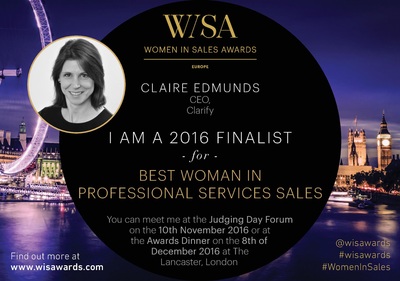 2016 FINALISTS - Women In Sales Awards